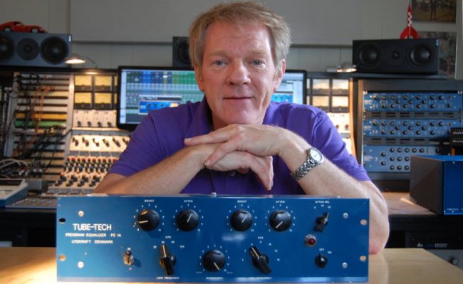 TUBE-TECH John G.Petersen with the very first unit, the PE1A Program EQ.jpg